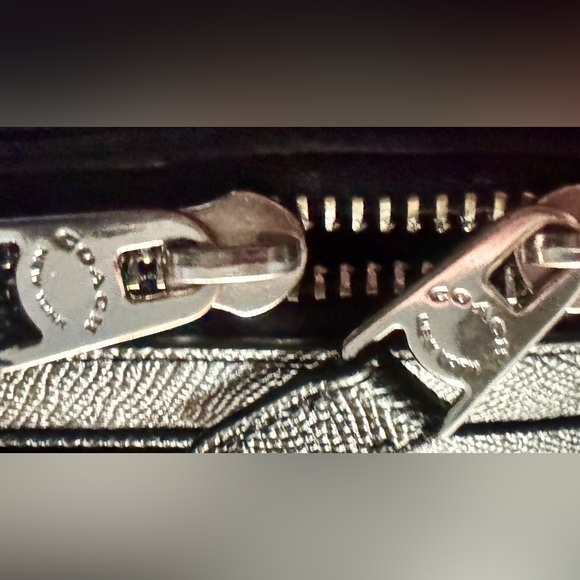 COACH Black Leather Business Bag - Picture 4 of 16